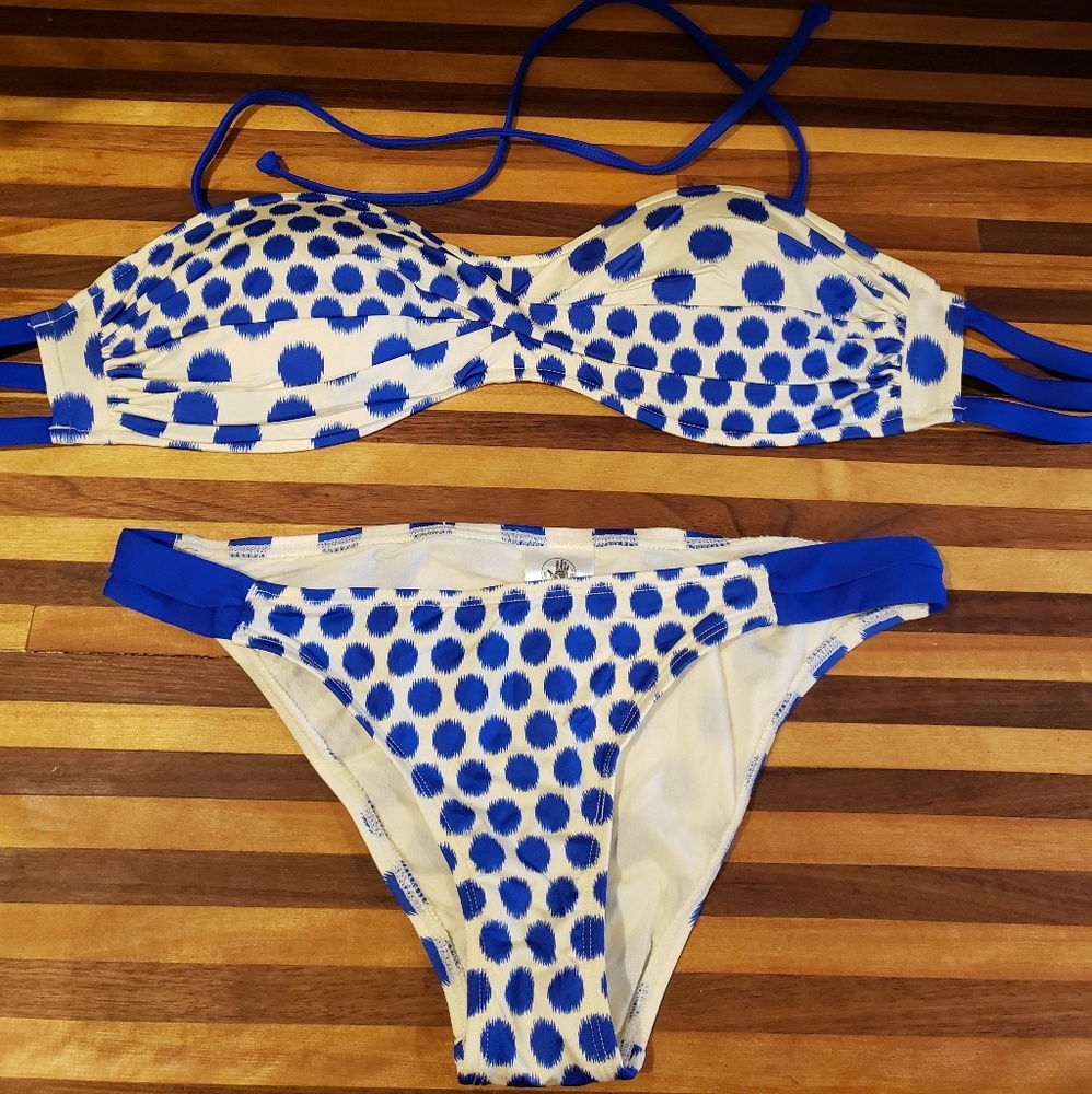 Polka dot bikini